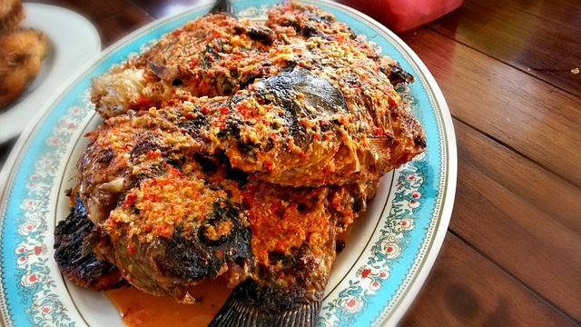 Brzana grillowana w ziołowej marynacie